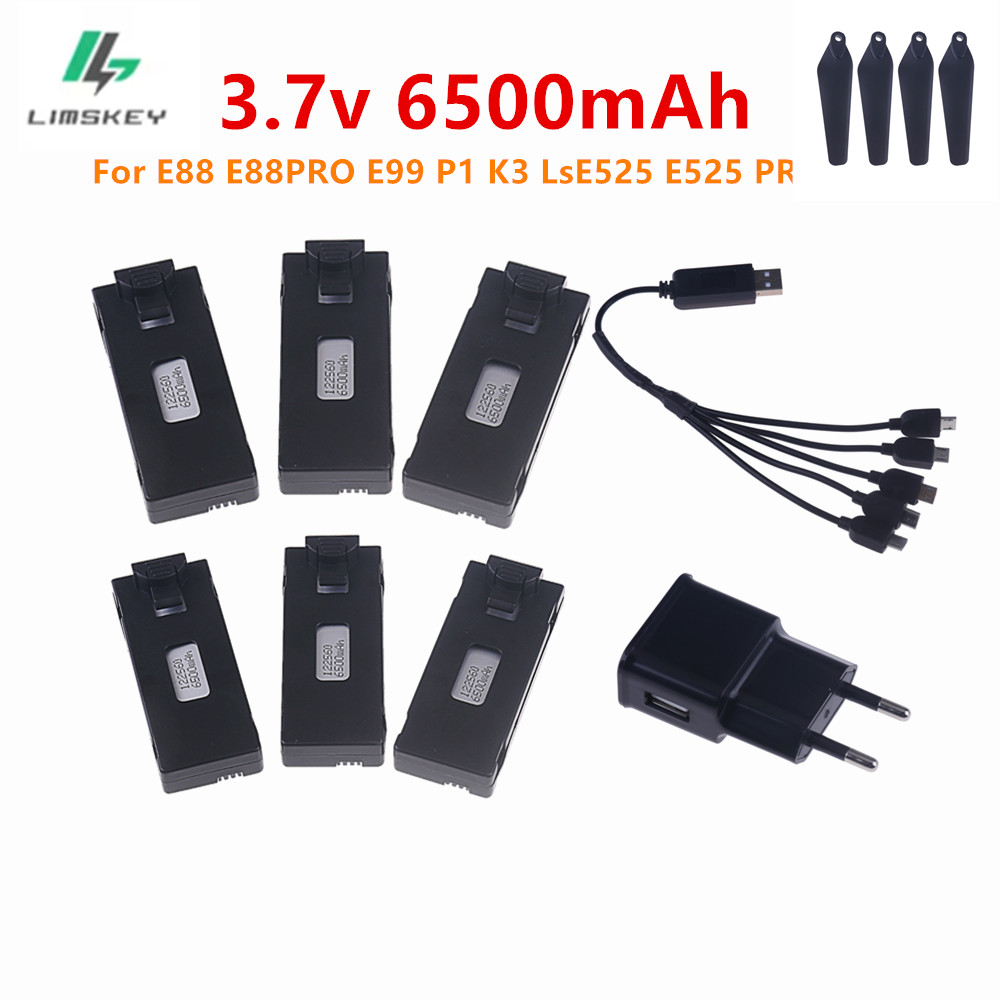Eachine Drone E58 - 3,7 В 6500 мАч Lipo аккумулятор