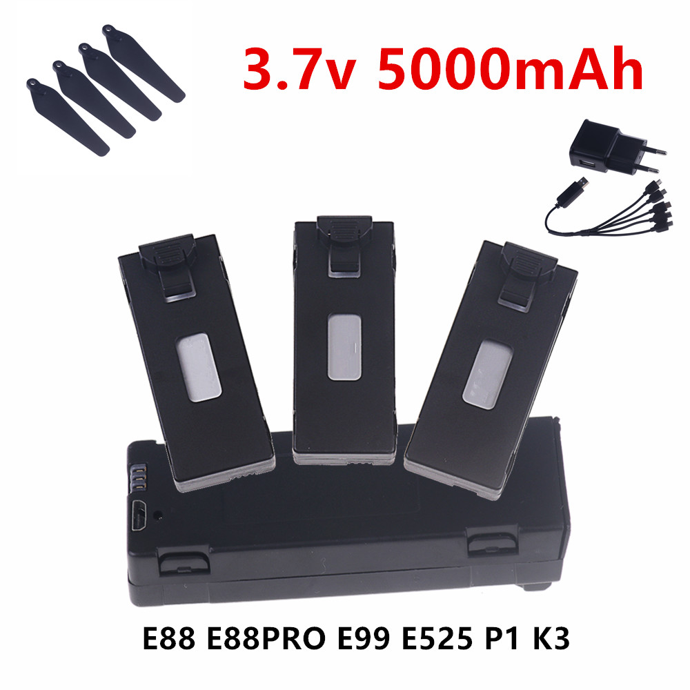 Eachine Drone E58 - Аккумулятор 3.7V 5000mAh LiPo для радиоуправляемых