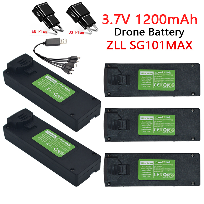 Eachine Drone E58 - Аккумулятор LiPo 3.7V 1200mAh SG101 MAX