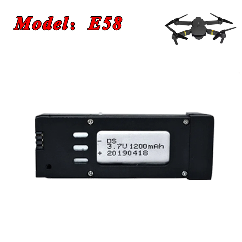 Липо-аккумулятор 3,7 В, 1200 м – обзор и цена Eachine Drone E58